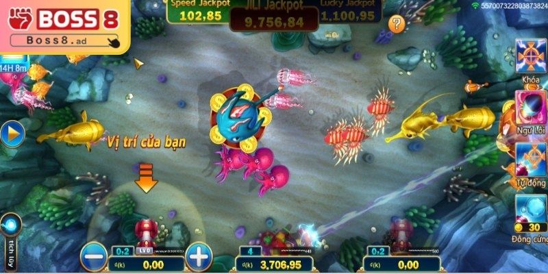 Jackpot Đánh Cá BOSS8 – Săn Thưởng Cực Khủng, Trúng Lớn 3 Cách thức nhận thưởng và mở khóa Jackpot