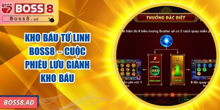 Kho Báu Tứ Linh BOSS8 – Cuộc Phiêu Lưu Giành Kho Báu 4 Kho Báu Tứ Linh BOSS8 – Cuộc Phiêu Lưu Giành Kho Báu