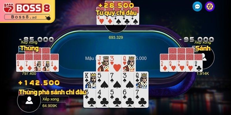 Mậu Binh BOSS8 – Đỉnh Cao Game Về Bài Thú Vị Bậc Nhất 2 Chi tiết cách chơi mậu binh cực dễ