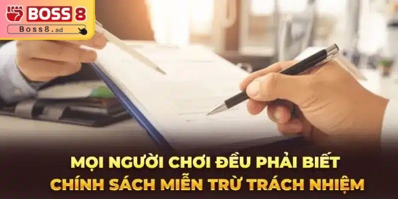 Miễn trừ trách nhiệm 2 Nhà cái có quyền miễn trừ trách nhiệm khi hội viên vi phạm