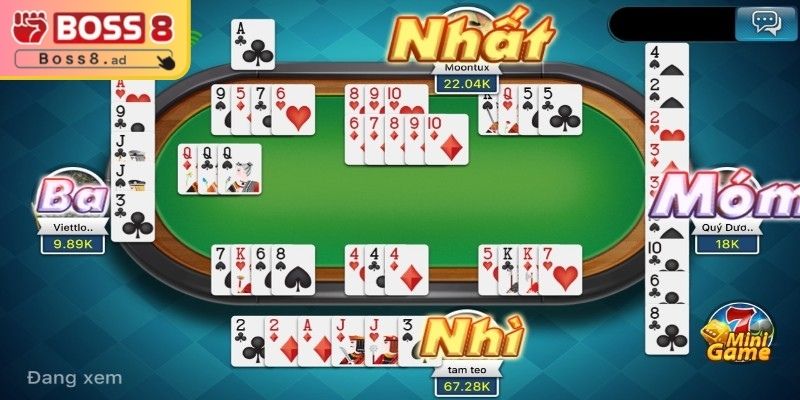 Phỏm BOSS8 – Hướng Dẫn Đầy Đủ Cho Người Tập Chơi 3 Chiến thuật đọc đối thủ linh hoạt cho bạn